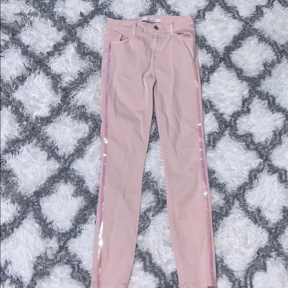 J brand pink jeans
